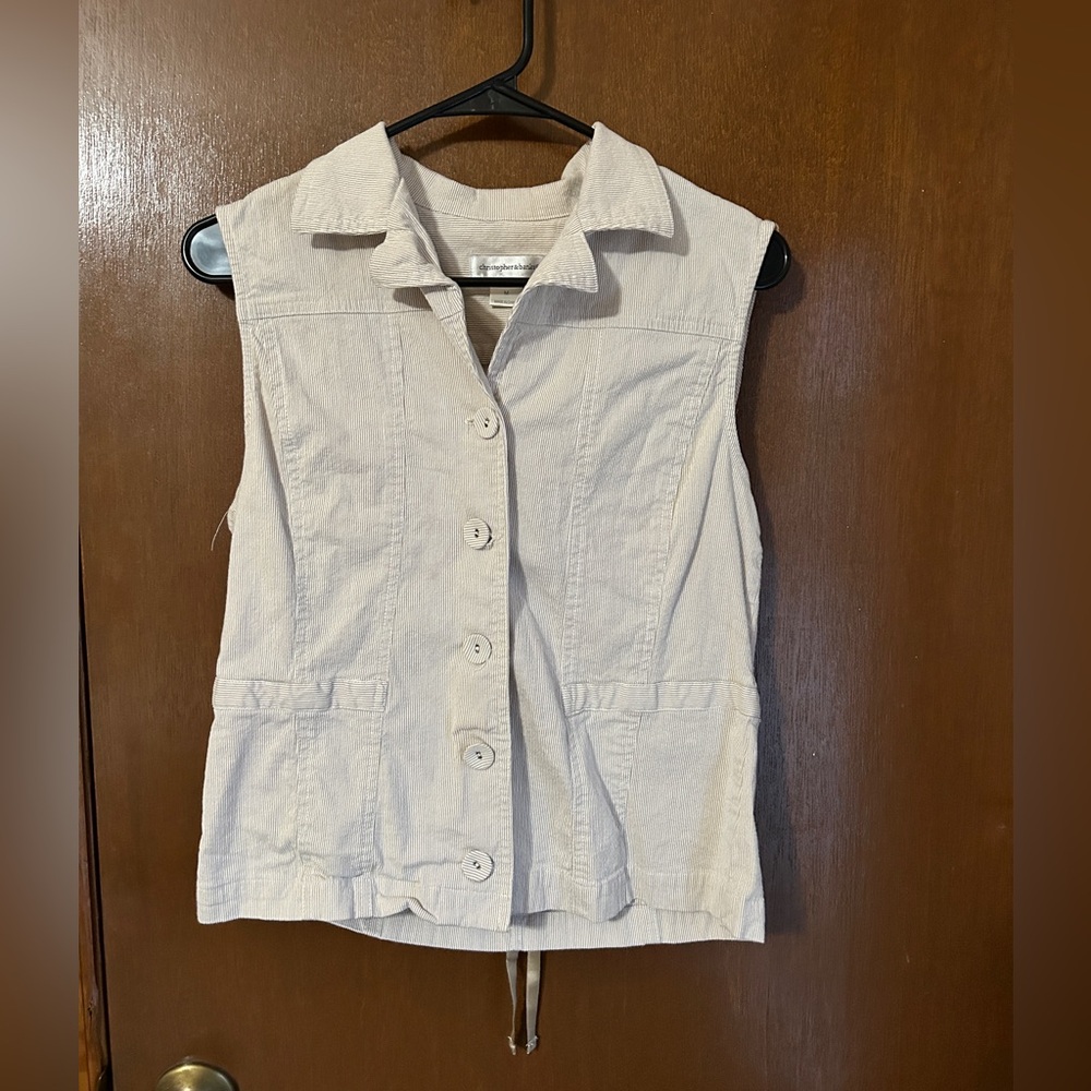 Christopher & Banks Vest- Size M
